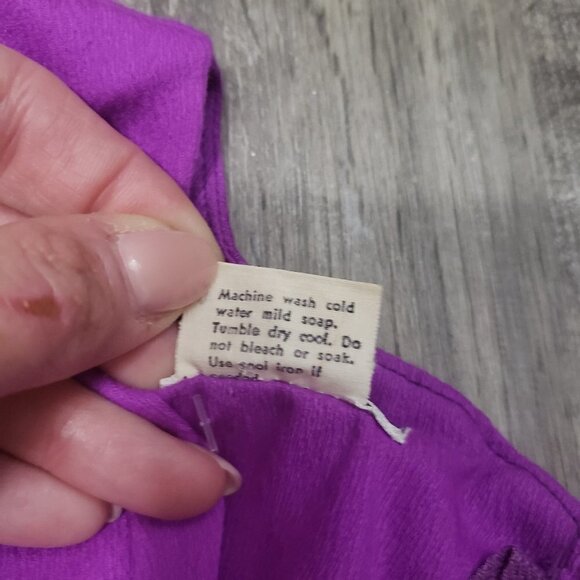 Made In Hawaii Vintage Handmade Floral Maxi Dress - Picture 8 of 9